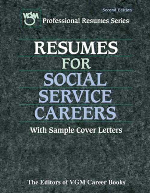 Resume for Social Service Careers