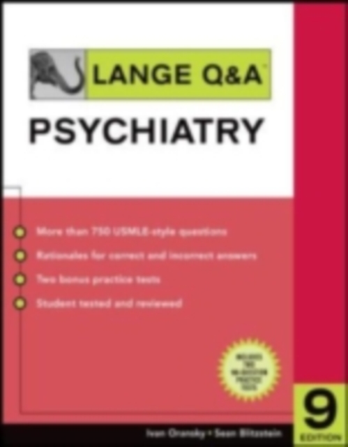 Lange Q&A Psychiatry, Ninth Edition