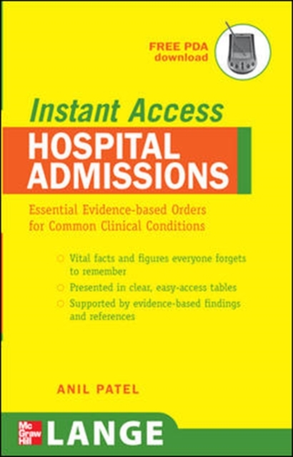 LANGE Instant Access Hospital Admissions