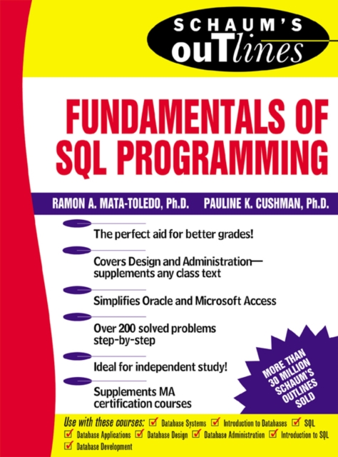 Schaum's Outline of Fundamentals of SQL Programming