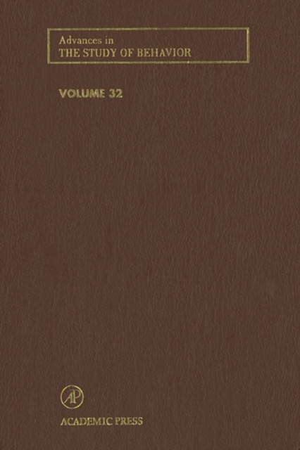 Advances in the Study of Behavior