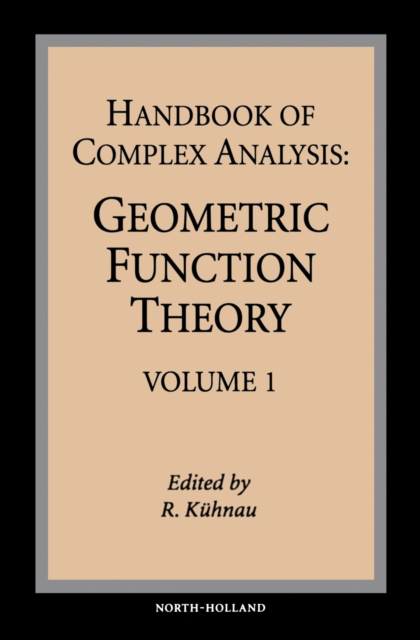 Handbook of Complex Analysis