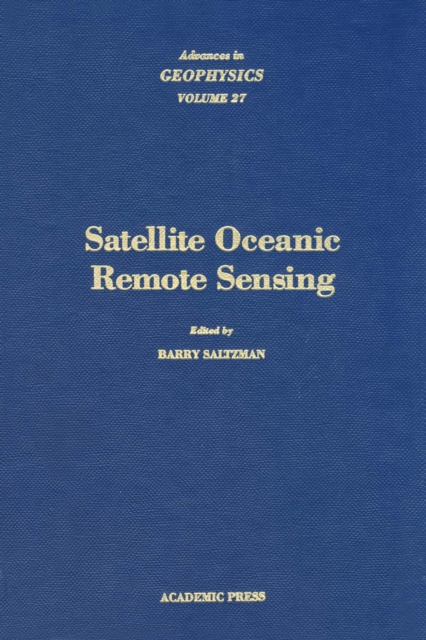 Advances in Geophysics