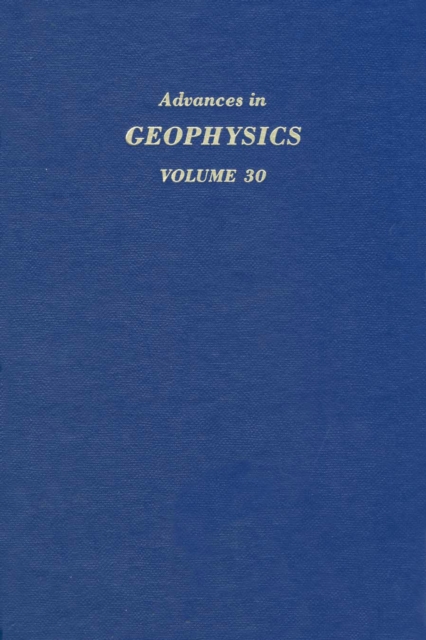Advances in Geophysics