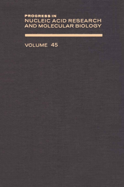 Progress in Nucleic Acid Research and Molecular Biology
