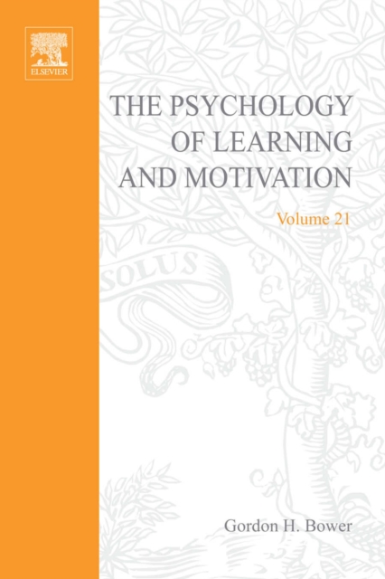 Psychology of Learning and Motivation