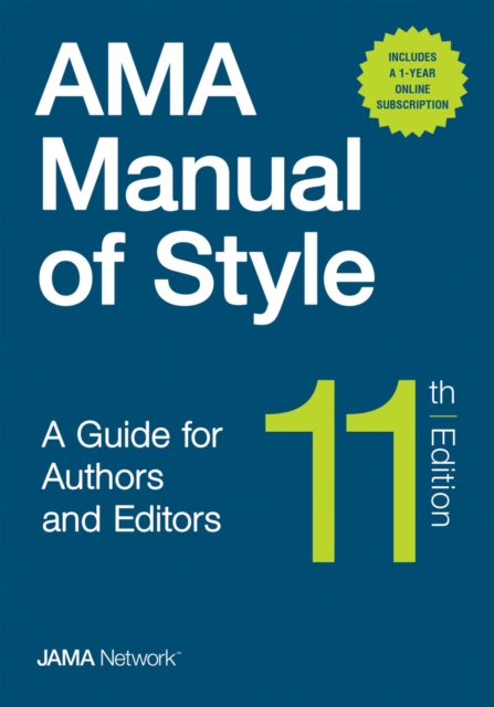 AMA Manual of Style