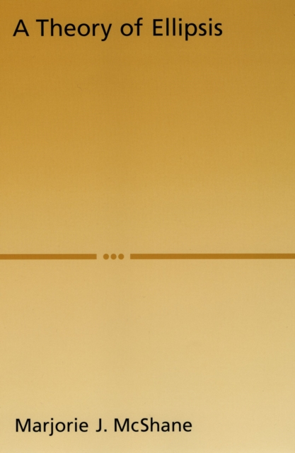 Theory of Ellipsis