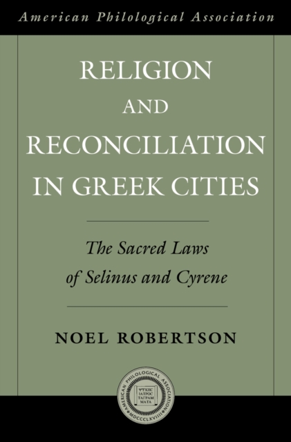 Religion and Reconciliation in Greek Cities