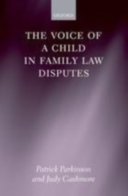 Voice of a Child in Family Law Disputes