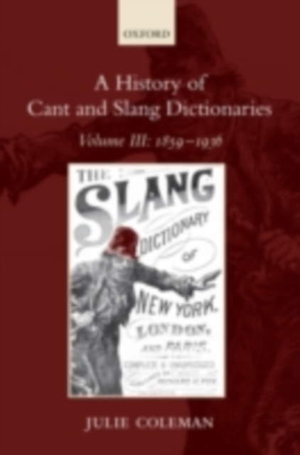 History of Cant and Slang Dictionaries