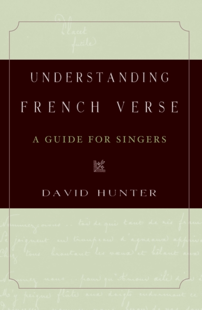Understanding French Verse
