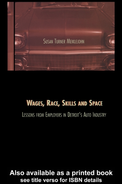 Wages, Race, Skills and Space