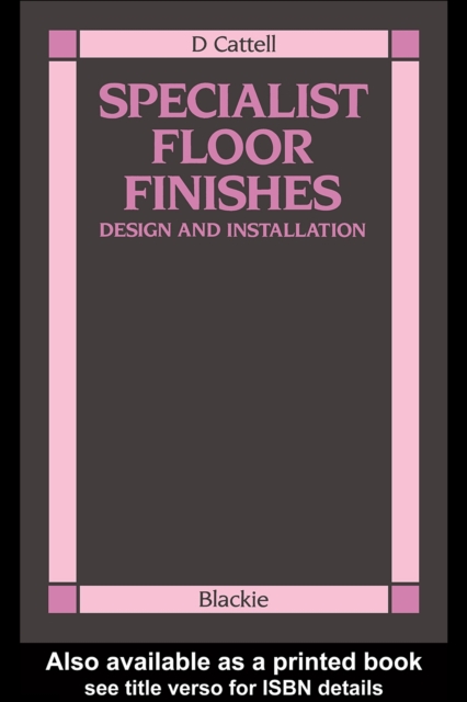 Specialist Floor Finishes