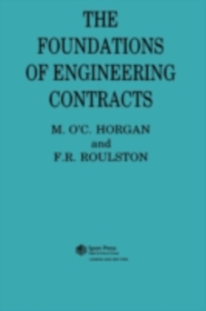 Foundations of Engineering Contracts