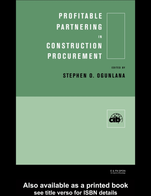 Profitable Partnering in Construction Procurement