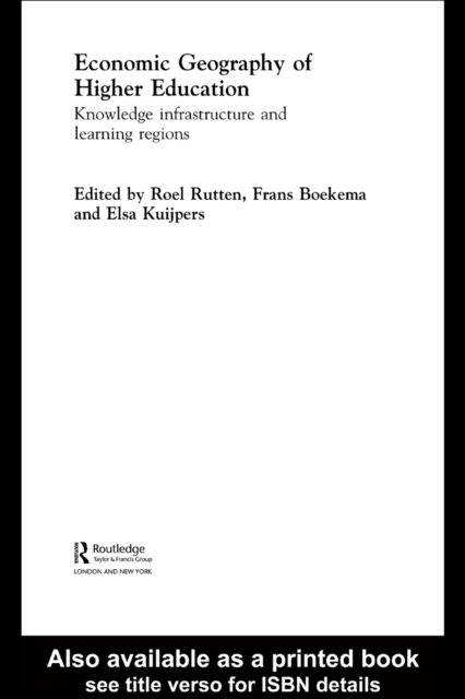 Economic Geography of Higher Education