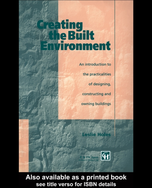 Creating the Built Environment