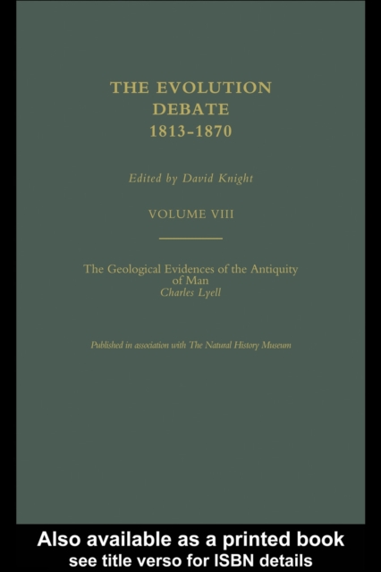 Geological Evidence of the Antiquity of Man, 1863