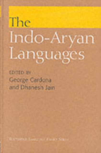 Indo-Aryan Languages