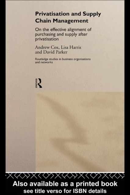 Privatization and Supply Chain Management