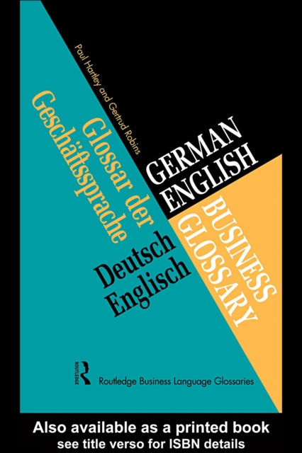 German/English Business Glossary