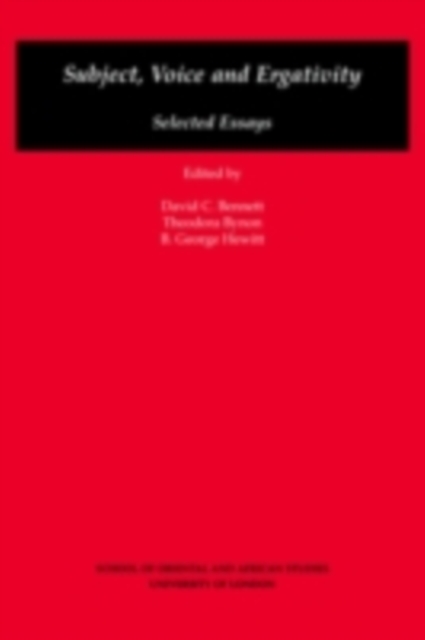 Subject, Voice and Ergativity
