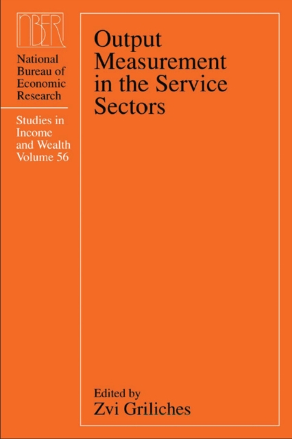 Output Measurement in the Service Sectors