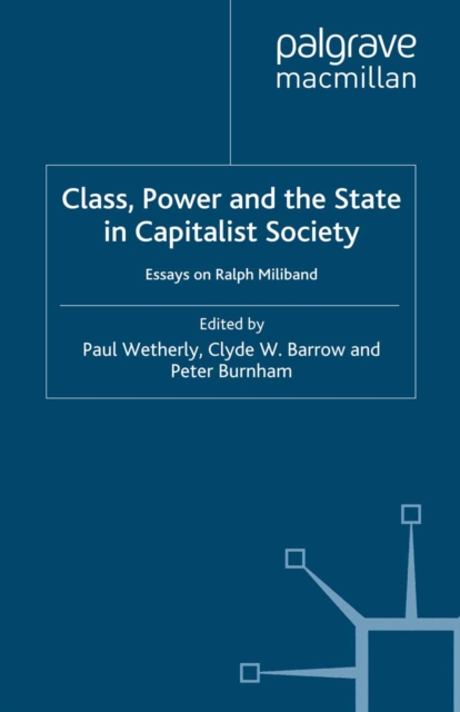 Class, Power and the State in Capitalist Society