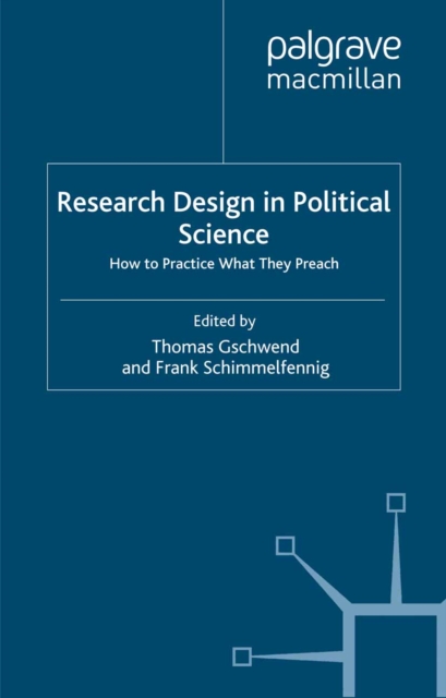 Research Design in Political Science