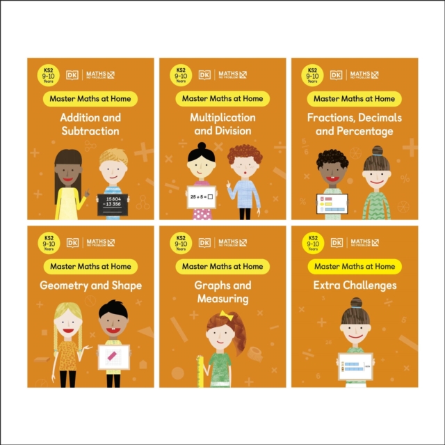 Maths   No Problem! Collection of 6 Workbooks, Ages 9-10 (Key Stage 2)