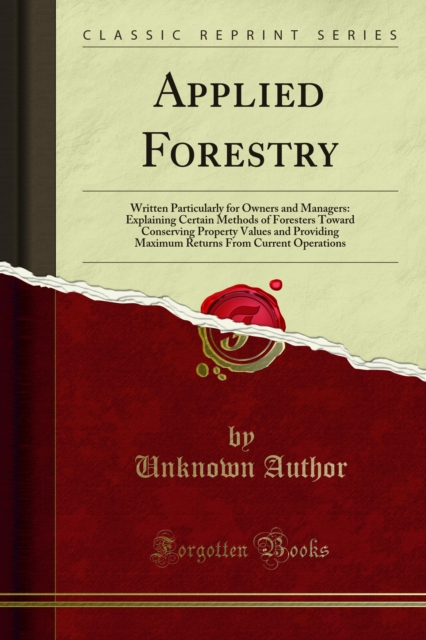 Applied Forestry