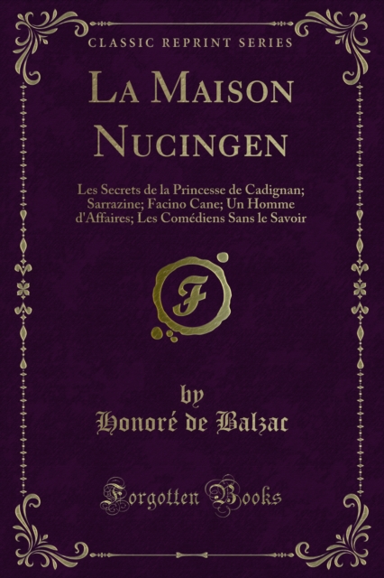 La Maison Nucingen