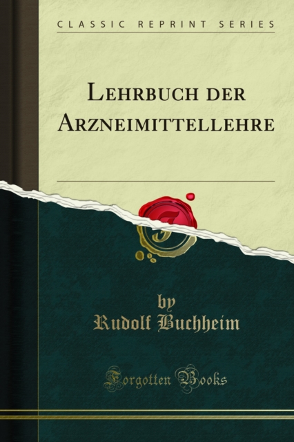 Lehrbuch der Arzneimittellehre