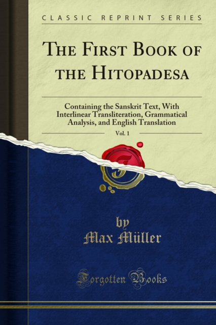 First Book of the Hitopadesa