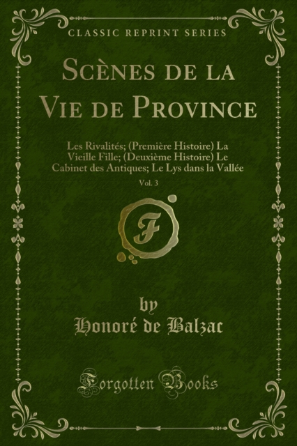 Scènes de la Vie de Province