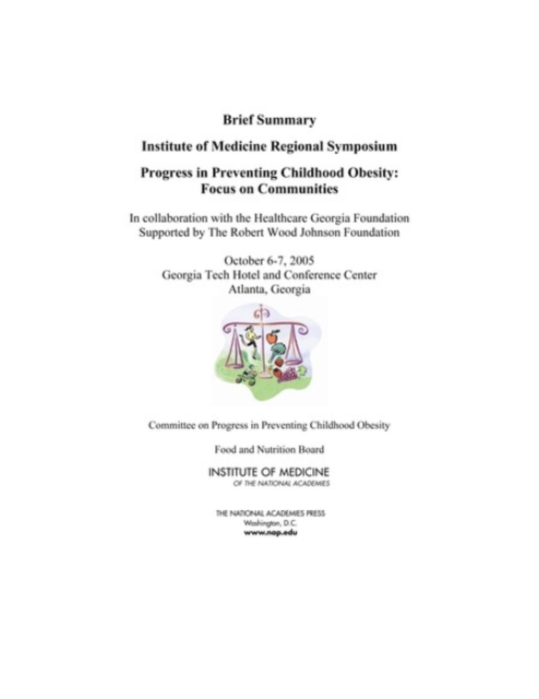 Progress in Preventing Childhood Obesity