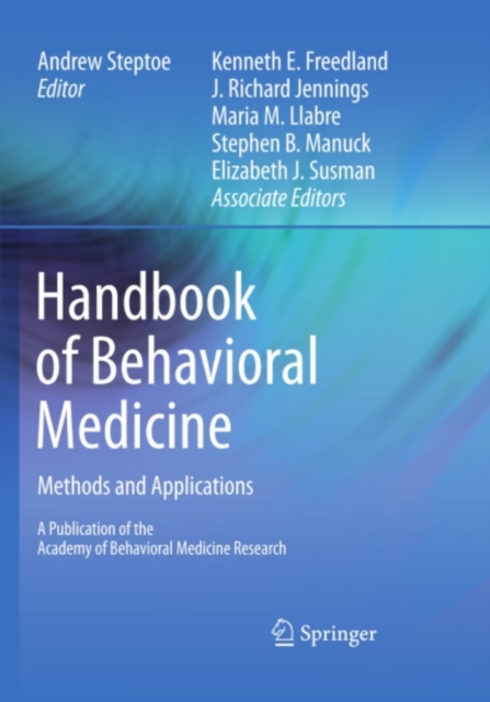 Handbook of Behavioral Medicine