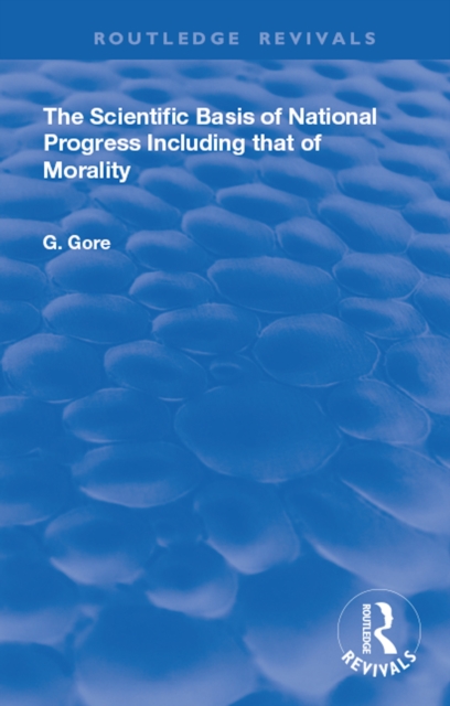 Scientific Basis of National Progress