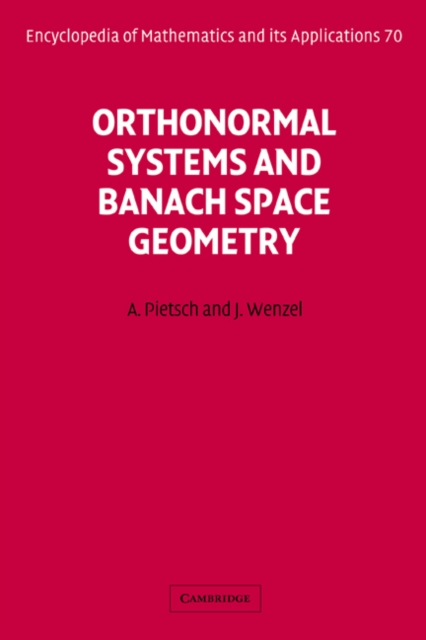 Orthonormal Systems and Banach Space Geometry