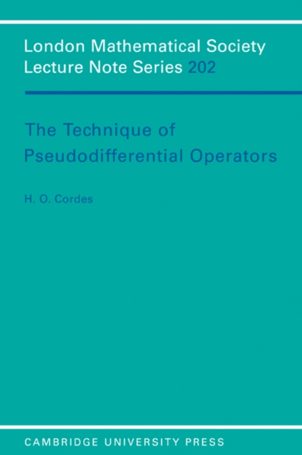 Technique of Pseudodifferential Operators
