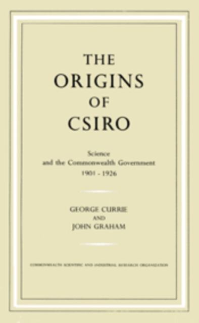 Origins of CSIRO