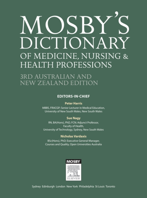 Mosby's Dictionary of Medicine, Nursing and Health Professions - Australian & New Zealand Edition - eBook