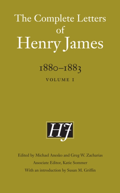 Complete Letters of Henry James, 1880-1883