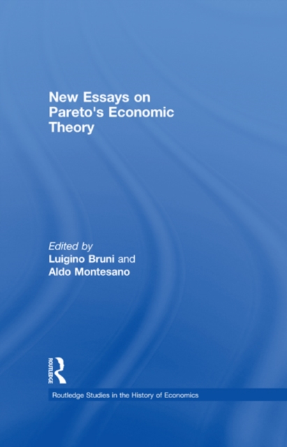 New Essays on Pareto's Economic Theory