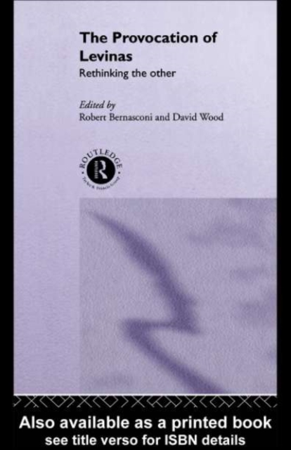 Provocation of Levinas