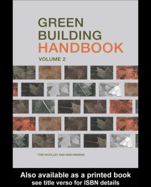 Green Building Handbook: Volume 2