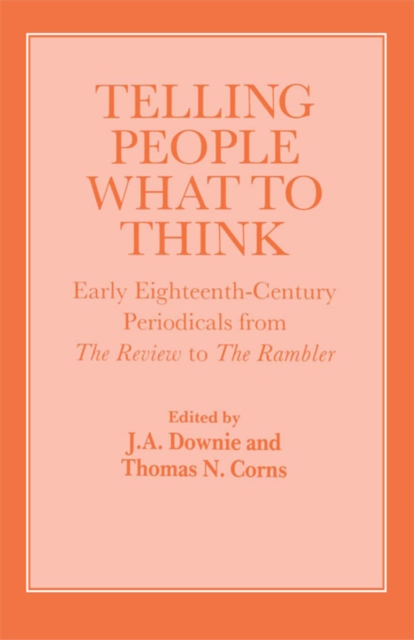 Telling People What to Think