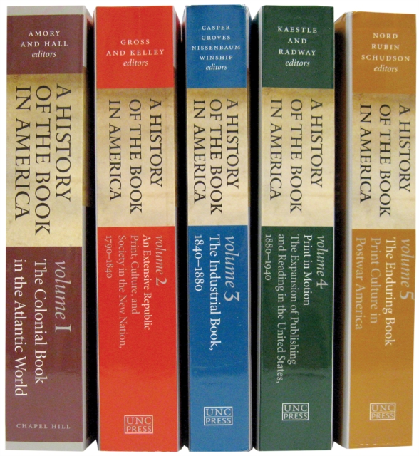 History of the Book in America, 5-volume Omnibus E-book