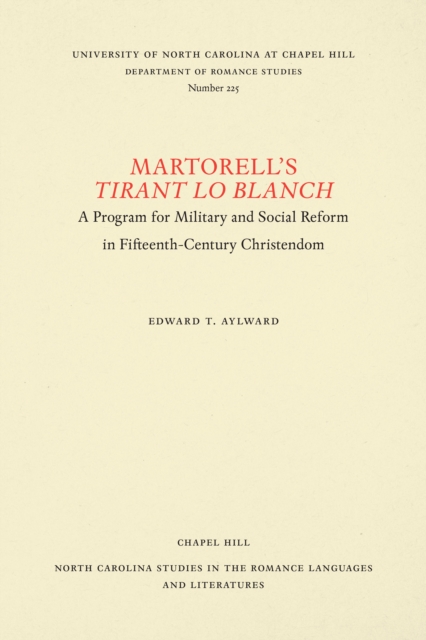 Martorell's Tirant lo Blanch